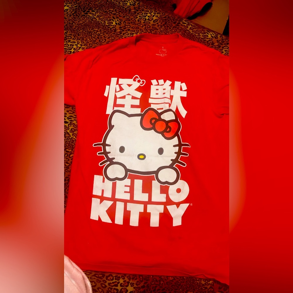 Hello kitty Japanese shirt